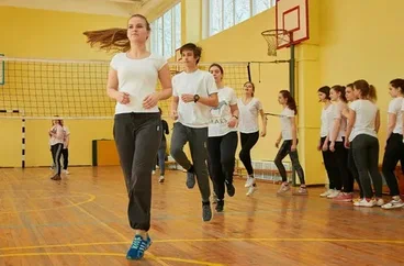 Спорт и физкультура в школе.